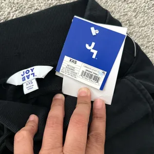 JoyLab Black Drawstring Joggers with Tapered Cuffs thumbnail 8
