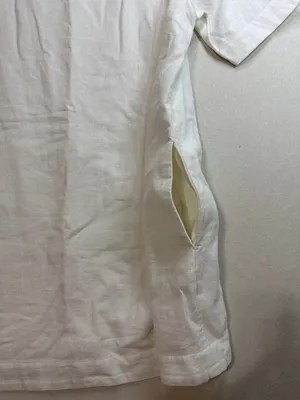 Abercrombie & Fitch White Short Sleeve Mini Dress thumbnail 7