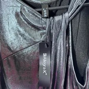 NWT Allegra K Women’s Metallic Tank‎ Top - Large thumbnail 7
