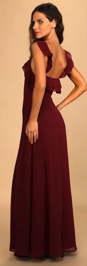 Lulus small bridesmaid dress/wedding guest gown thumbnail 1