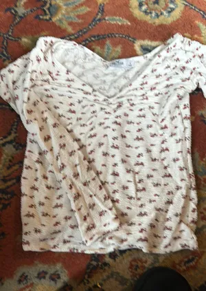 Hollister Long Sleeve V Neck Top thumbnail 1