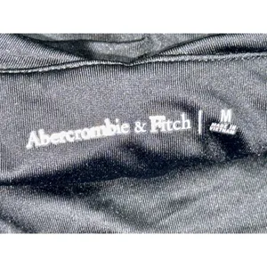 Abercrombie & Fitch Black Ruched Wrap Stretch Bodysuit Tank Top Womens Size M thumbnail 4