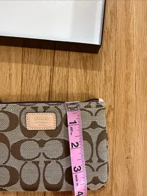 BNIP Vintage Coach 2002 Signature C Wristlet thumbnail 8