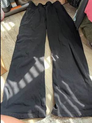 Talentless small black sweat pants wide leg thumbnail 4