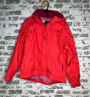The North face | women bright colored rain coat with hood thumbnail 1