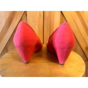 STEVEN by Steve Madden Women's Modern Wedge Pump 8M coral thumbnail 4