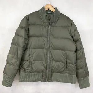 Y2K Old Navy Womens Puffer Down Jacket XL Frost Free Bomber Gorpcore Winter Cozy thumbnail 1