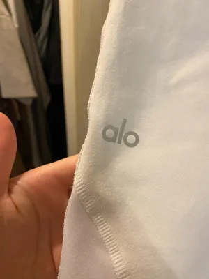 White Alo 3/4 length leggings thumbnail 2