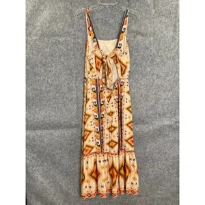 Never Fully Dressed Aztec Tribal Print Maxi Dress Boho Festival UK 12 / US 10 thumbnail 7