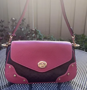 coach Millie Shoulder Bag In Colorblock Signature Canvas ce639 thumbnail 1