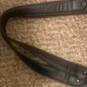 Elegant Black Leather Tote Bag thumbnail 5