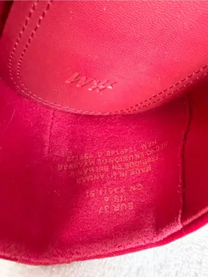 H&M Women's Red Crystal Embellished Ballet Flats 6 NWOT thumbnail 9
