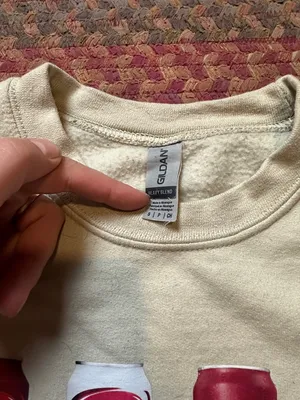 Dr Pepper Soda Variety Cream Graphic Sweatshirt thumbnail 3