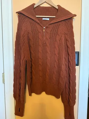 Grey Bandit Let’s Cuddle Knit Sweater thumbnail 1