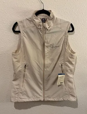 NWT Montbell O.D. Vest Women Tan Size XL thumbnail 1