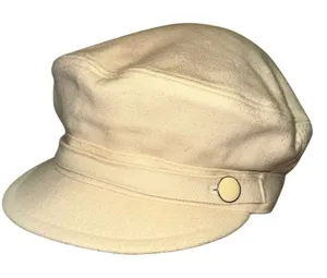 Banana Republic‎ Sample Wool Blend Baker Boy Newsboy Hat M/L thumbnail 1