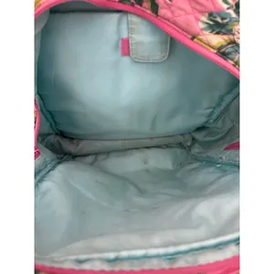 Vera Bradley Quilted Backpack Pink Floral Tropical Print School Travel‎ Bag thumbnail 6