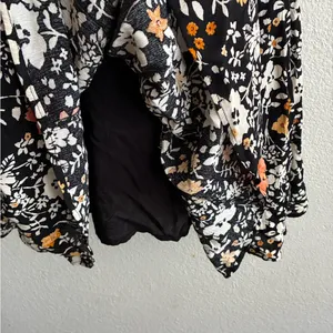 Free People Kaley Mini Dress in Black Combo 2 thumbnail 9