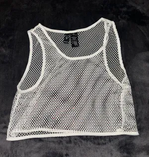 White Sheer Top thumbnail 1