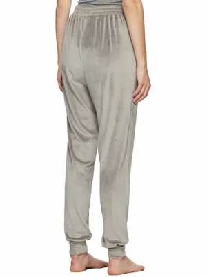 SKIMS Grey Velour Jogger Lounger Pants Large thumbnail 8