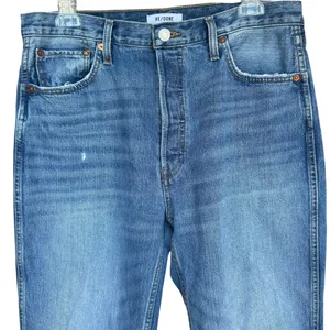 Re/done 90s High Rise Loose Jeans‎ Sz 31 thumbnail 3