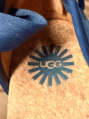 UGG Amell Wedge Denim Heels thumbnail 5