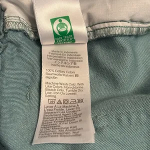 J Crew Factory women’s Cropped twill paper-bag pant green Size 12 NWOT thumbnail 5