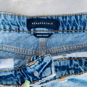 115 | Aeropostale Americana Hand Painted Cutoff‎ Denim Shorts Blue Womens 000 thumbnail 3