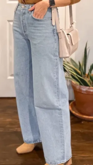AGOLDE Low Slung Baggy Jeans thumbnail 1