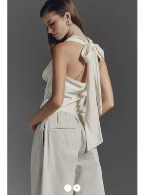 Anthropologie Maeve Sculpted Trousers thumbnail 3