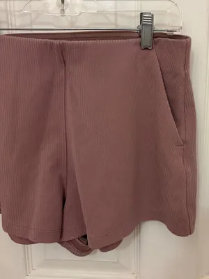 Lululemon Ribbed High Rise Softstreme Short 2” in Twilight Rose thumbnail 7