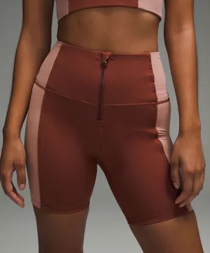 Lululemon Hike to Swim Short 6" Ancient Copper / Pink Clay Women’s Size 6 thumbnail 1