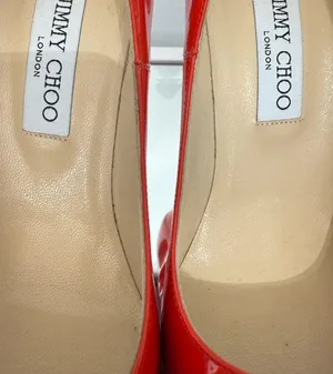 Jimmy Choo, Red Women's Heels thumbnail 10