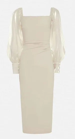Bridal Midi Dress thumbnail 3