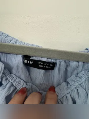 Shein off the shoulder crop top thumbnail 3