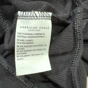 American Eagle Black Bodysuit Women’s XS thumbnail 4
