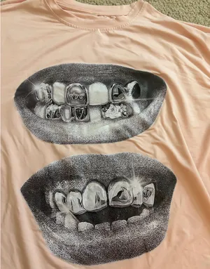Vintage t shirt Pink Size L thumbnail 3