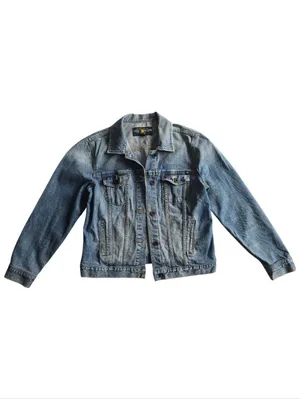 Lucky‎ Brand Light Blue Classic Denim Jacket Size M thumbnail 2