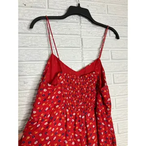 Madewell ruched wide leg jumpsuit in prairie posies women's 14 business casual‎ thumbnail 8