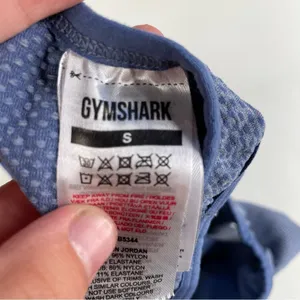 Gymshark Double Blue Lined Sports Bra Size‎ Small thumbnail 4