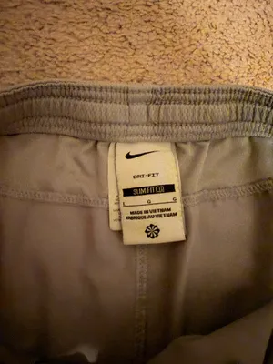 Nike Grey Shorts Men’s Large Dri-Fit Athletic thumbnail 3