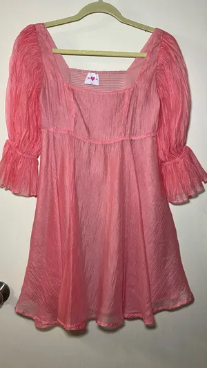 BuddyLove Babydoll Dress Puff Sleeve thumbnail 1