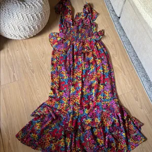 Show Me Your MuMu Colorful Floral Dress thumbnail 5