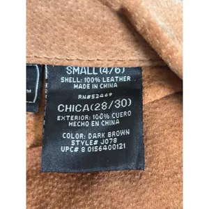 Vintage Brown Suede Tie Front Jacket Boho Western Patchwork Y2K Festival Hippie thumbnail 8