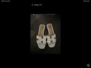 Sam Edelman Women’s 6 White Slip on Slides Shoes thumbnail 6