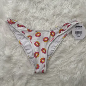 Zumiez Odd Future Donut High Leg Hipster Bikini Bottoms Size Medium thumbnail 2