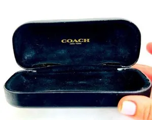 Coach Black Hardshell Sunglasses Case thumbnail 1