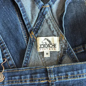 Jordache Denim Cutoff Overalls Waist 32" Inseam 3" Size M thumbnail 3