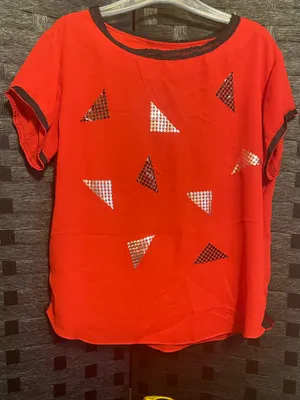 Vintage Jon Woods Shirt New York Red Black Lace 70's Sheer Womens Top Classic thumbnail 4