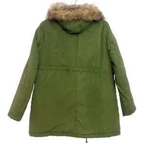 Maacie Womens Maternity 3 in 1 Thickened Outwear Fleece Lined Coat Winter Hooded thumbnail 2